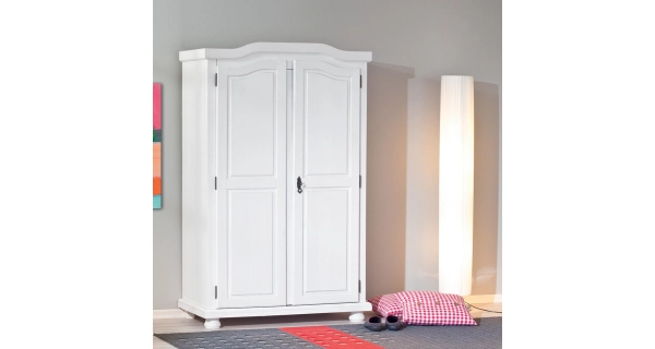 Šatní skříň BAEKADUS 2D, bílá