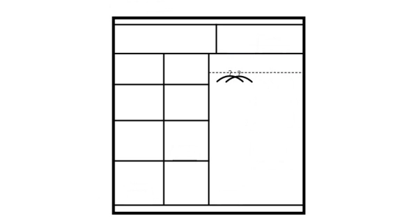 Šatní skříň BAMOR, dub sonoma