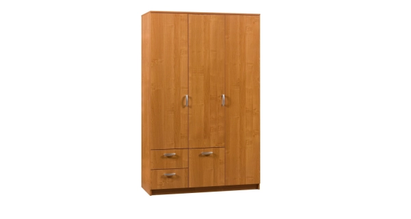 Šatní skříň BATLOW II, olše, 5 let záruka