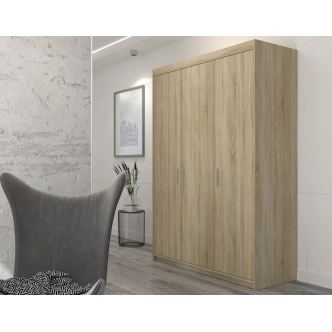 Šatní skříň GIESSI 3D, dub sonoma