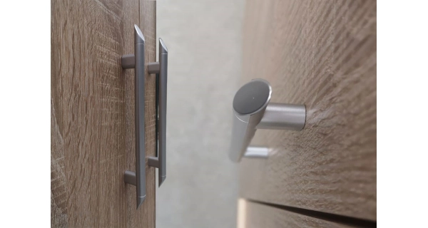 Šatní skříň GLOBIFERA 3D, dub sonoma