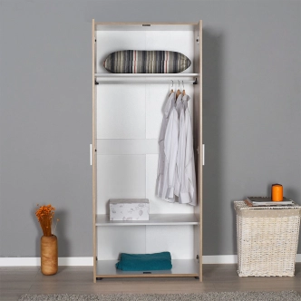 Šatní skříň GYMNUR, dub sonoma