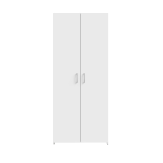 Šatní skříň KELLO 2D, bílá, 5 let záruka