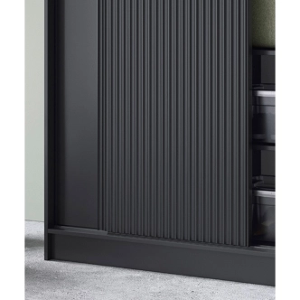 Šatní skříň LOTIS II, černá