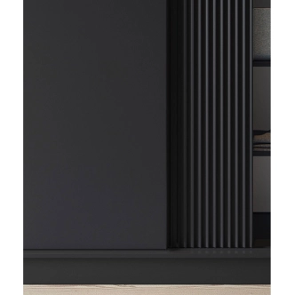 Šatní skříň LOTIS III, černá