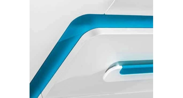 Šatní skříň ORAKI I, antracit/tyrkys