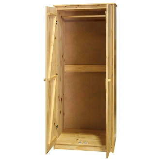 Šatní skříň RAMZAN, masiv borovice