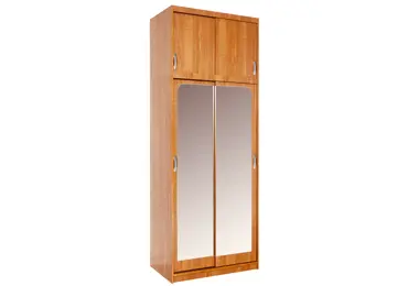 Šatní skříň RANGALA se zrcadlem, olše