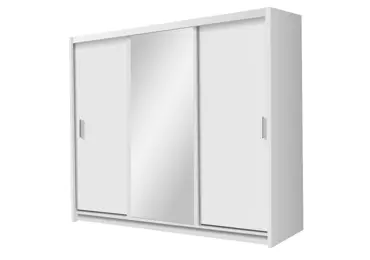 Šatní skříň SLIGO, bílá