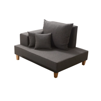 Sedací souprava MORADO 2, šedohnědá