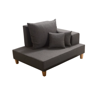 Sedací souprava MORADO 3, šedohnědá