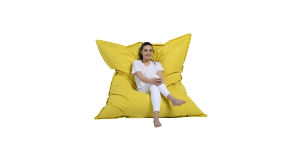 Sedací vak CENTOR, žlutá