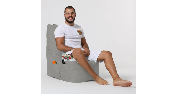 Sedací vak CENVEN, šedá