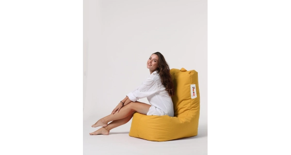 Sedací vak CENVEN, žlutá