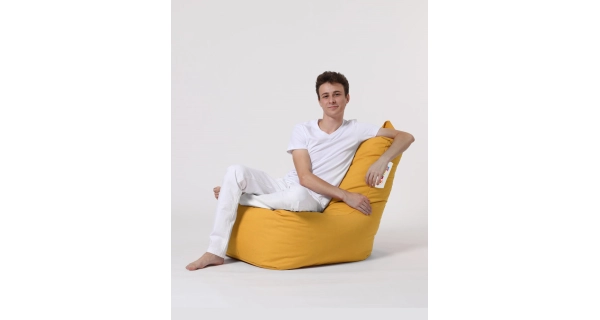 Sedací vak CENVEN, žlutá