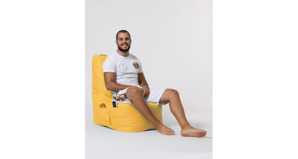 Sedací vak CENVEN, žlutá