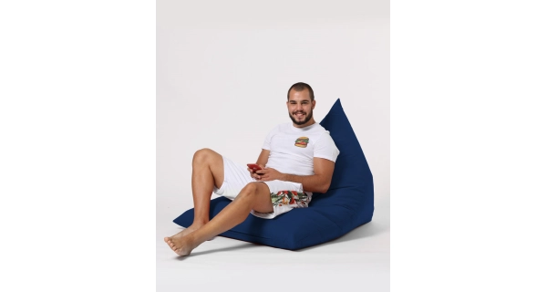 Sedací vak CORTANA, tmavě modrá