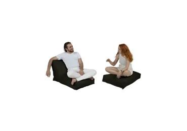 Sedací vak GRAZEL, černá