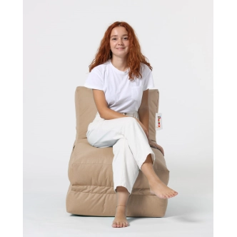 Sedací vak GRAZEL, hnědá