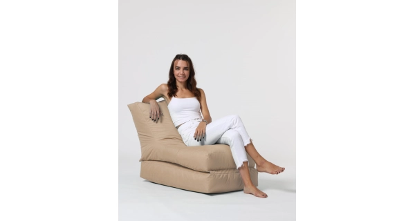 Sedací vak GRAZEL, hnědá