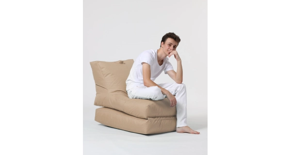 Sedací vak GRAZEL, hnědá