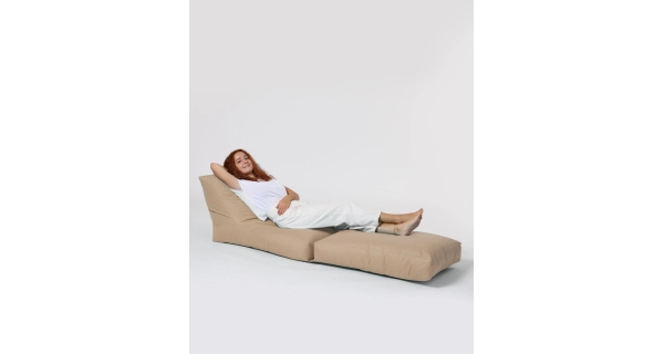 Sedací vak GRAZEL, hnědá