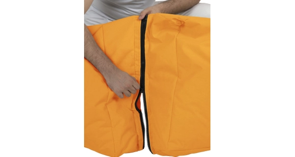 Sedací vak GRAZEL, oranžová