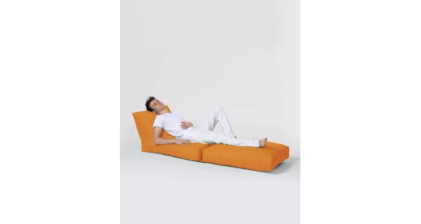 Sedací vak GRAZEL, oranžová