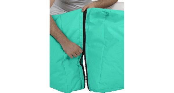 Sedací vak GRAZEL, tyrkysová