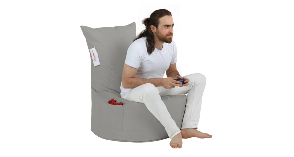 Sedací vak KALMEN, tmavě šedá