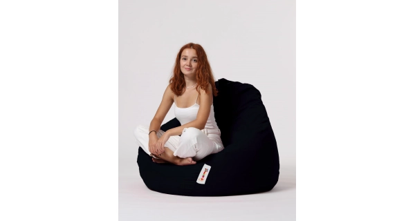 Sedací vak ORLINO XXL, černá