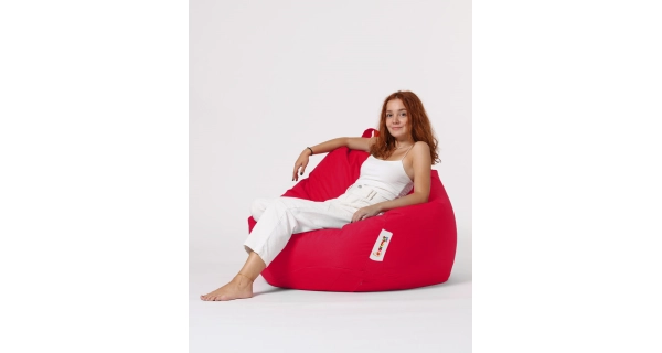 Sedací vak ORLINO XXL, červená