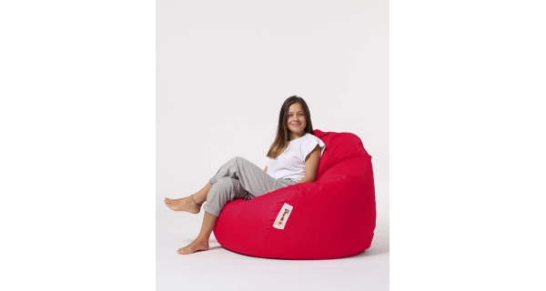 Sedací vak ORLINO XXL, červená