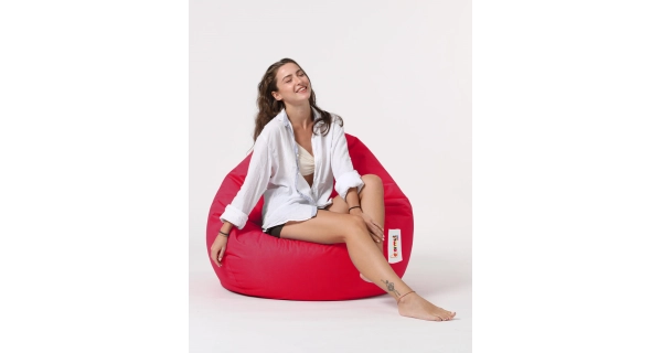 Sedací vak ORLINO XXL, červená