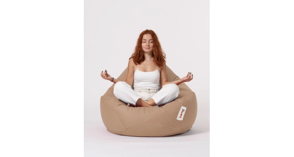 Sedací vak ORLINO XXL, hnědá