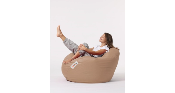 Sedací vak ORLINO XXL, hnědá