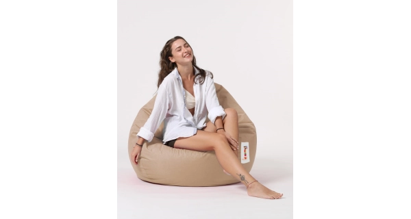 Sedací vak ORLINO XXL, hnědá