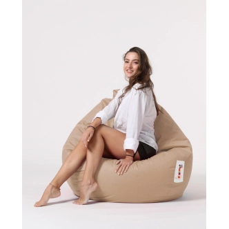 Sedací vak ORLINO XXL, hnědá