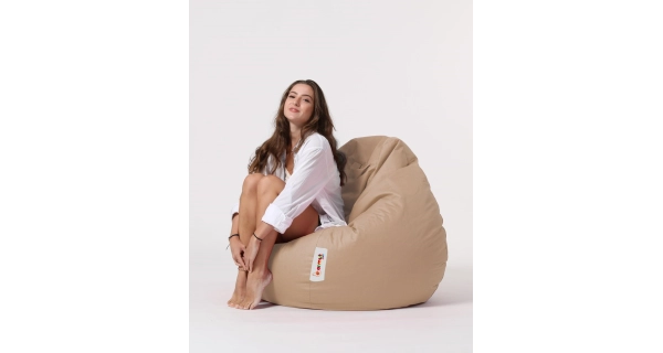 Sedací vak ORLINO XXL, hnědá