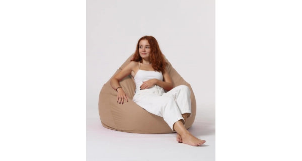 Sedací vak ORLINO XXL, hnědá