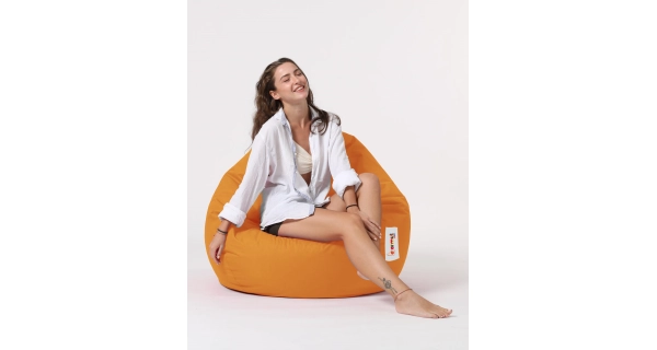 Sedací vak ORLINO XXL, oranžová