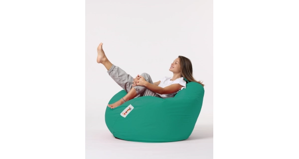 Sedací vak ORLINO XXL, tyrkysová