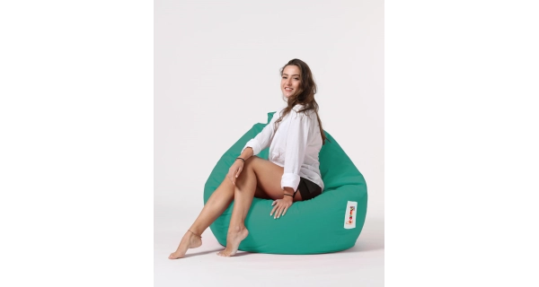 Sedací vak ORLINO XXL, tyrkysová