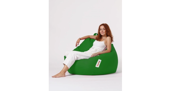 Sedací vak ORLINO XXL, zelená