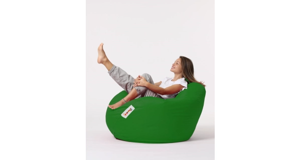 Sedací vak ORLINO XXL, zelená