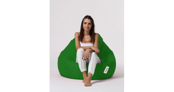 Sedací vak ORLINO XXL, zelená