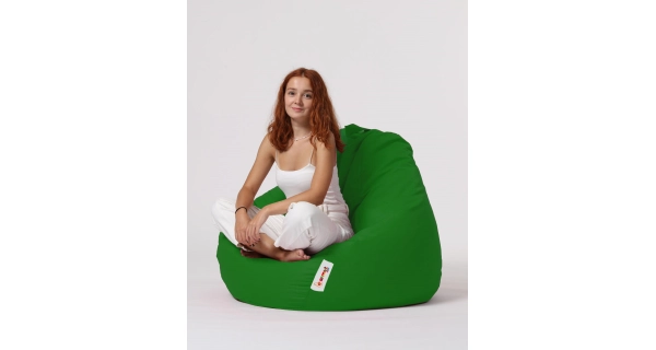 Sedací vak ORLINO XXL, zelená