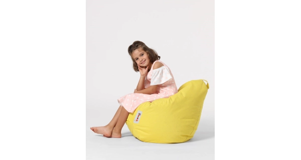 Sedací vak ORLINO, žlutá