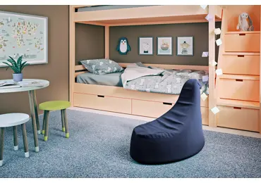 Sedací vak POITIER, modrá