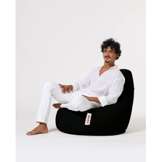 Sedací vak SALVOR, černá